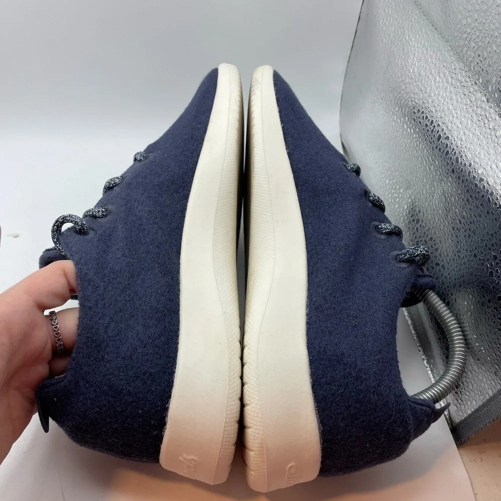 Allbirds Wool Runners blue womens sneakers size 9